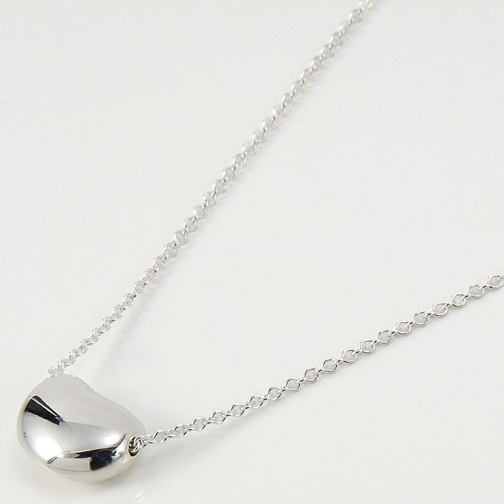 Tiffany Co Elsa Peretti Bean Necklace